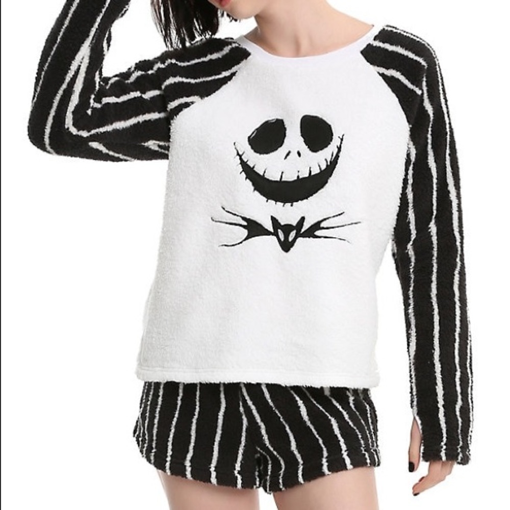 Nightmare before Christmas Sherpa pajama set